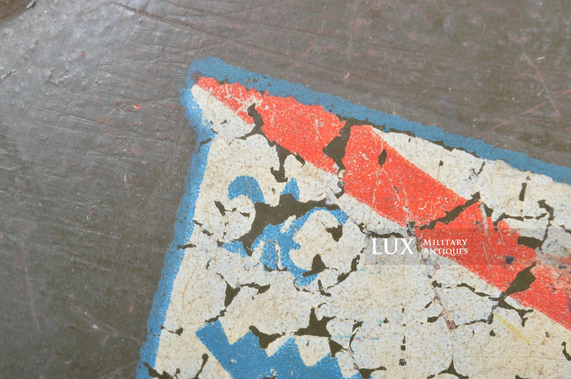 USM1 1st Infantry Division « Nuremberg » war crimes lieutenant's helmet liner - photo 33