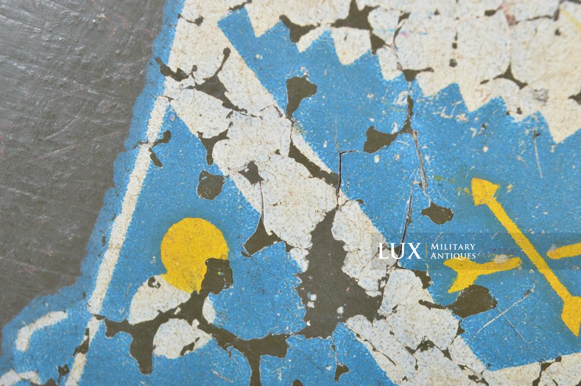 USM1 1st Infantry Division « Nuremberg » war crimes lieutenant's helmet liner - photo 36