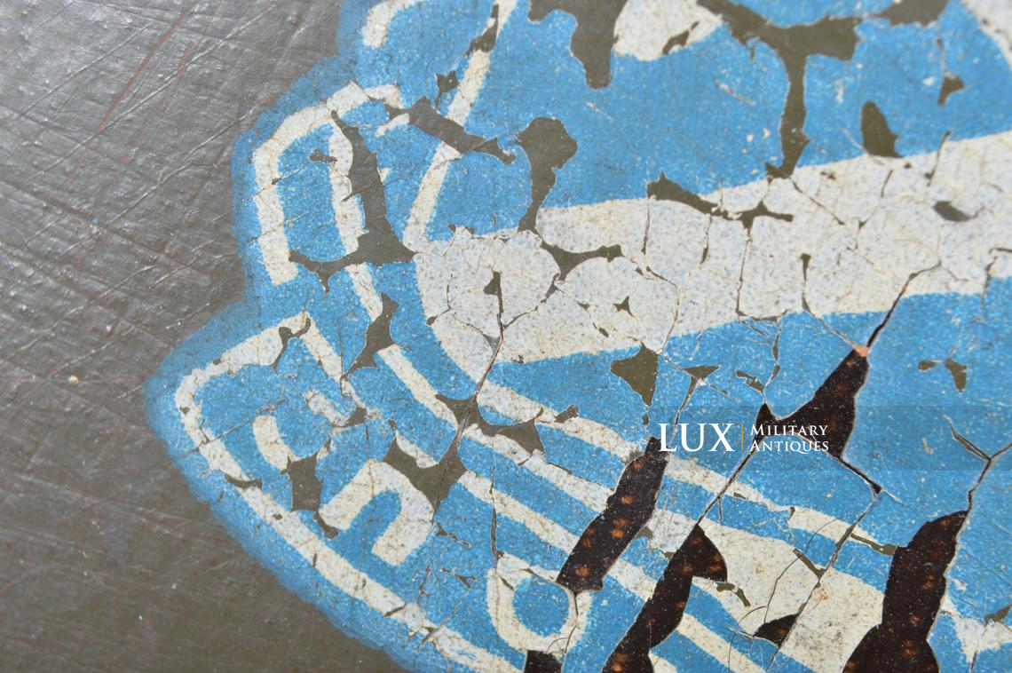 USM1 1st Infantry Division « Nuremberg » war crimes lieutenant's helmet liner - photo 37