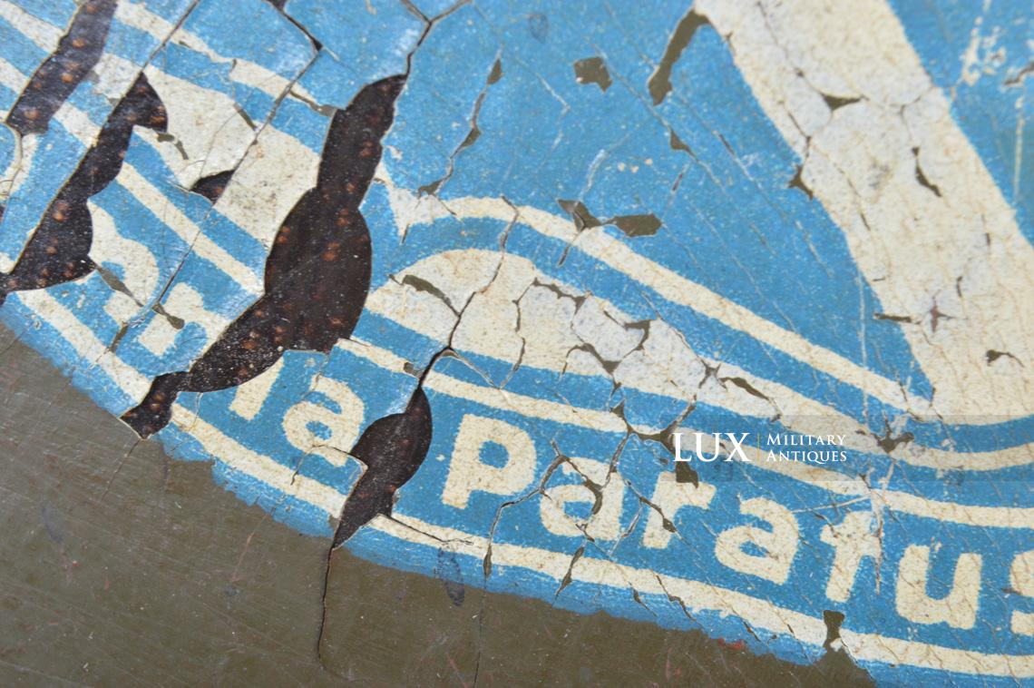 USM1 1st Infantry Division « Nuremberg » war crimes lieutenant's helmet liner - photo 38