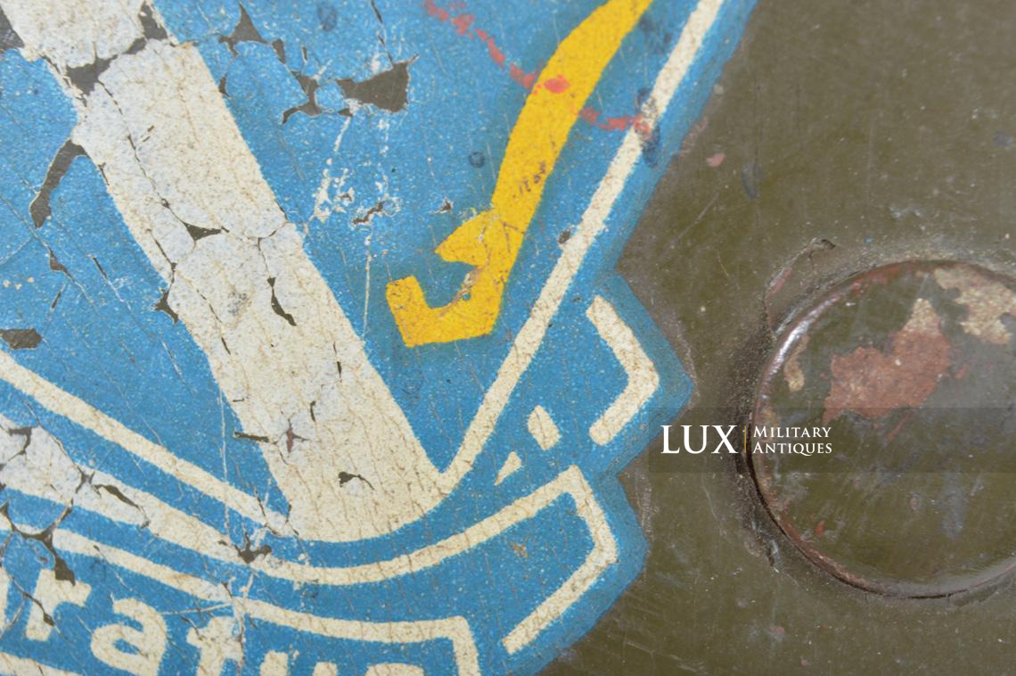 USM1 1st Infantry Division « Nuremberg » war crimes lieutenant's helmet liner - photo 39