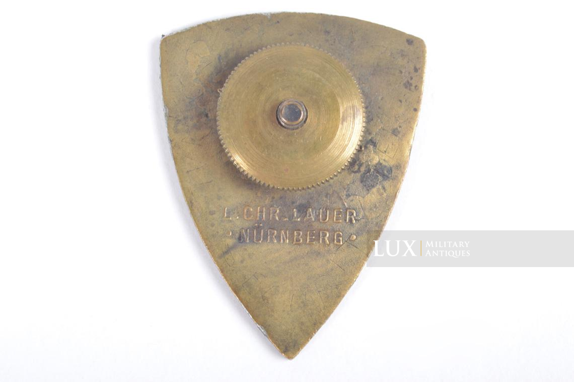 USM1 1st Infantry Division « Nuremberg » war crimes lieutenant's helmet liner - photo 56