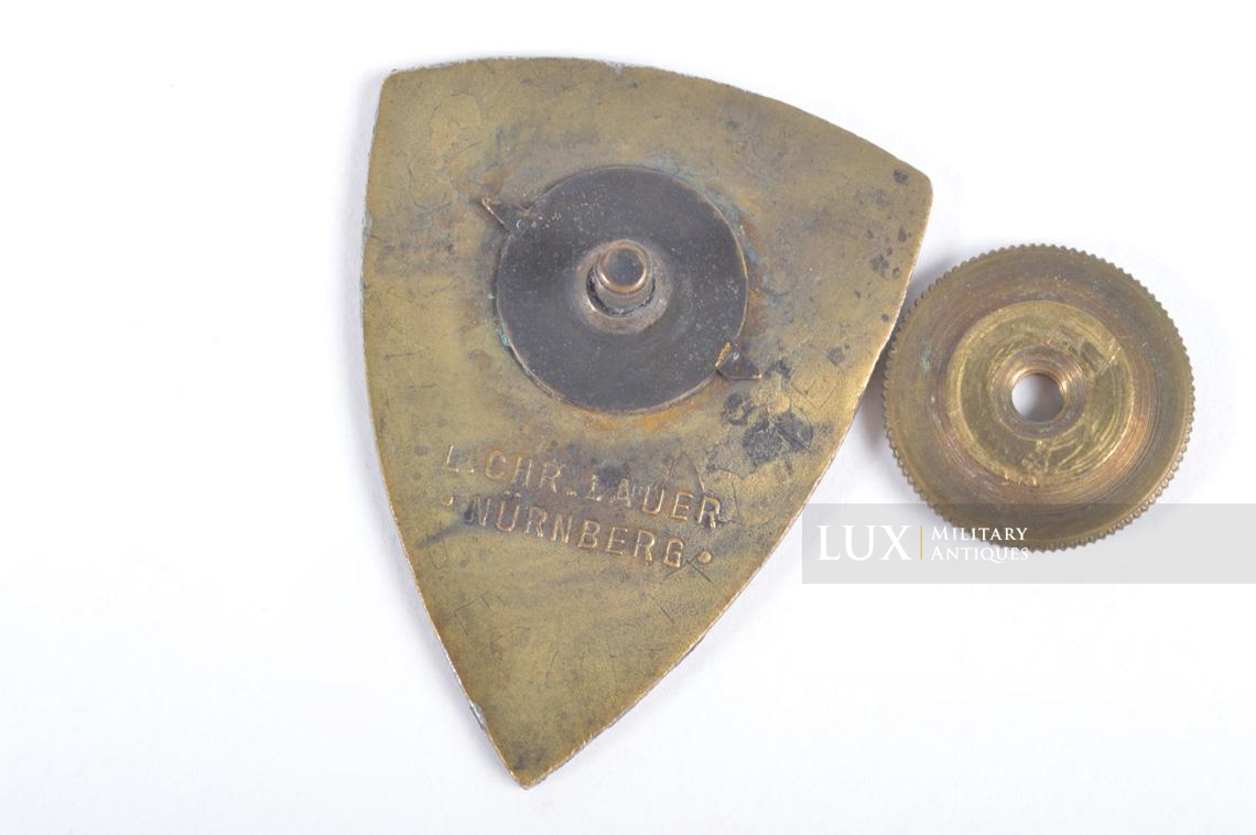 USM1 1st Infantry Division « Nuremberg » war crimes lieutenant's helmet liner - photo 57