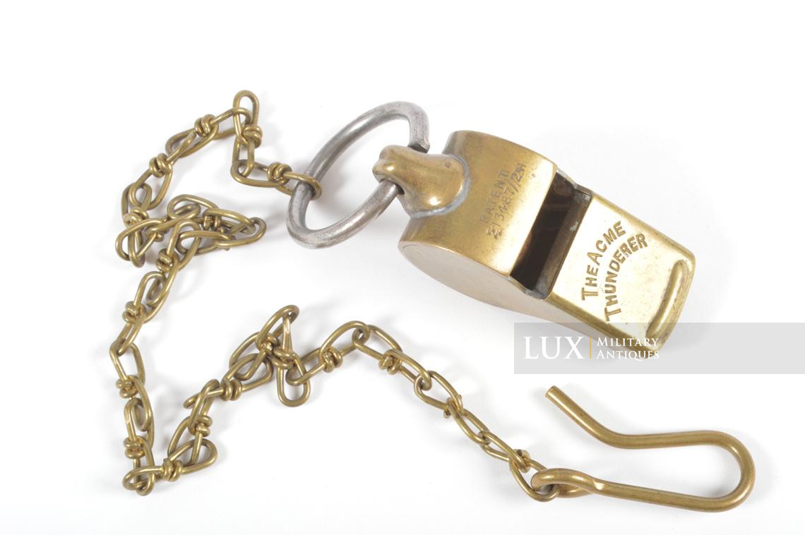 British signal whistle, « Acme » - Lux Military Antiques - photo 4