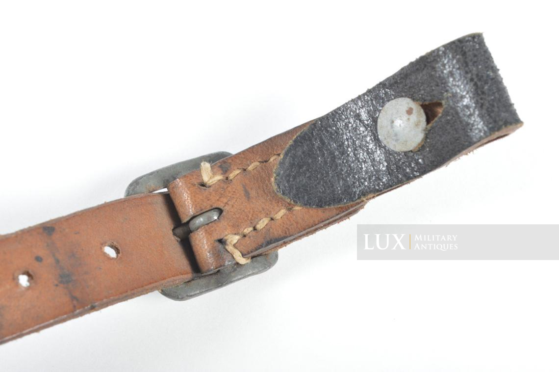 German mid-war helmet chinstrap, « G. SINGER KLATTAU 1942 » - photo 9