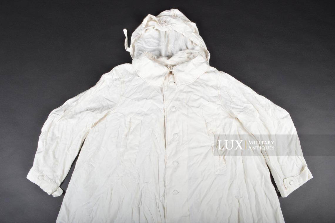 Rare issued German Heer/Waffen-SS winter camouflage smock, « Schneemantel » - photo 8