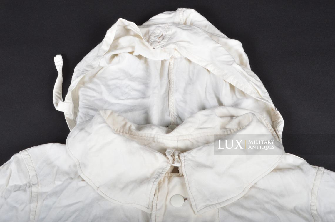 Rare issued German Heer/Waffen-SS winter camouflage smock, « Schneemantel » - photo 18