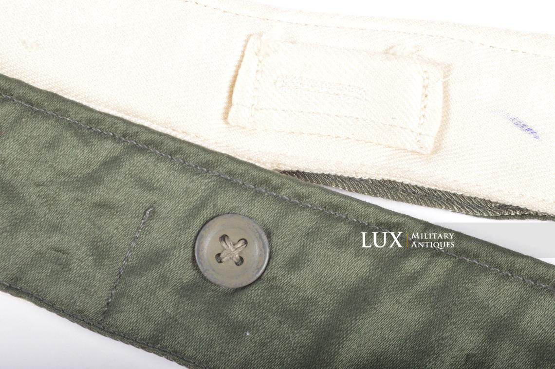 Heer/Waffen-SS field blouse collar liner, « RBNr » - photo 8