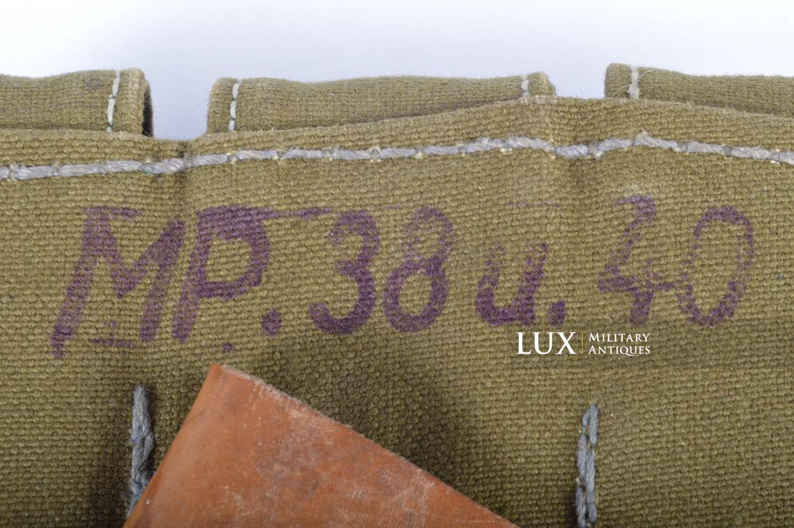 Choice late-war MP38/40 green pouch set, « gfg1943 » - photo 15