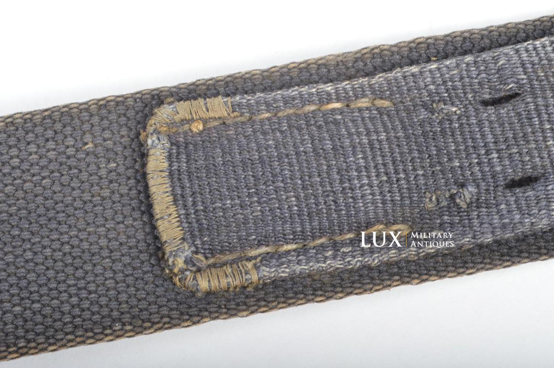 Luftwaffe tropical blue web belt - Lux Military Antiques - photo 12