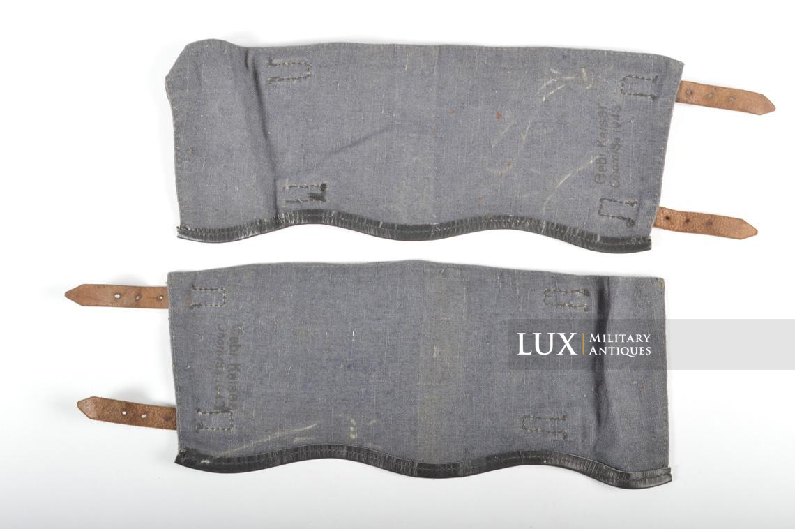 German Luftwaffe gaiters, dated 1943 - Lux Military Antiques - photo 8
