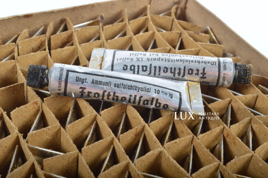 German 100 piece frostbite cream carton box, « Frostheilsalbe » - photo 10