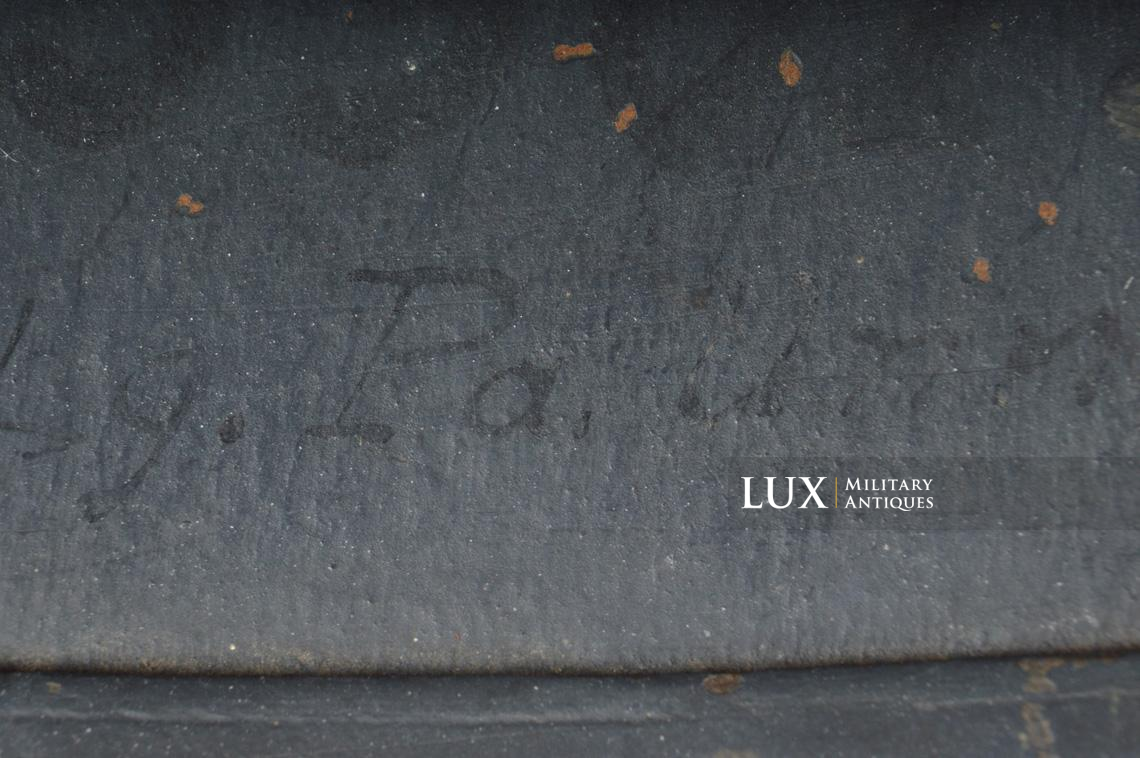 Casque M35 Luftwaffe camouflé/texturé sable, nominatif « Uffz. KIELMANN » - photo 41