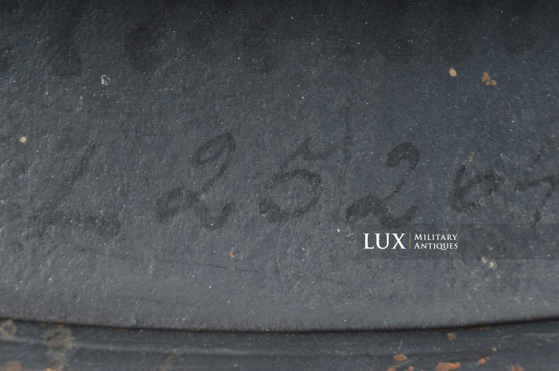 Casque M35 Luftwaffe camouflé/texturé sable, nominatif « Uffz. KIELMANN » - photo 42