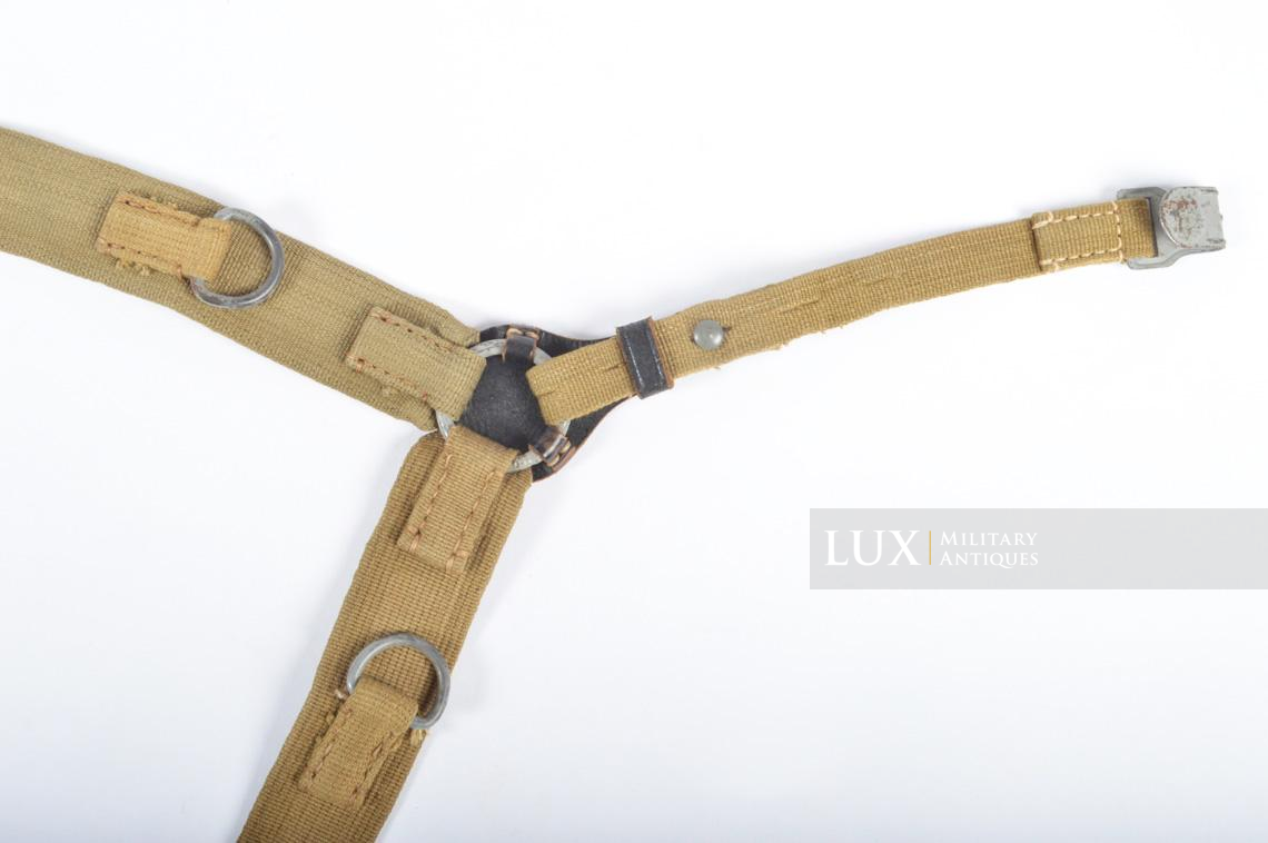 German tropical webbing Y-straps, « 1941 » - photo 15