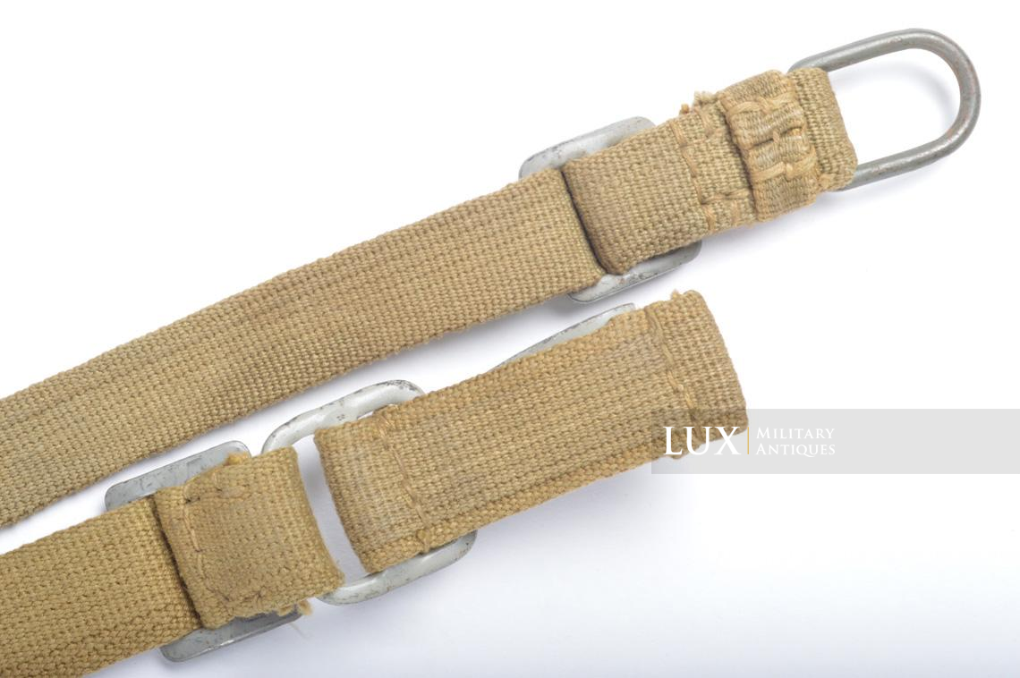 German tropical webbing Y-straps, « 1941 » - photo 22