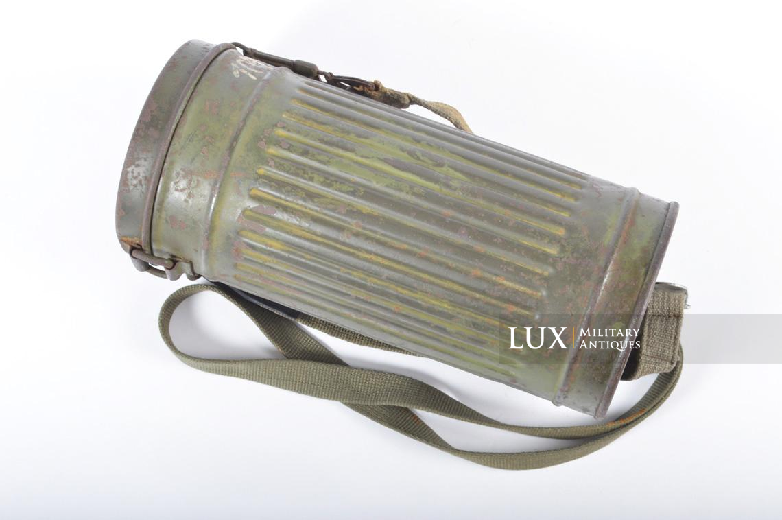 German camouflage gas mask canister, « Panzergrenadier » - photo 12