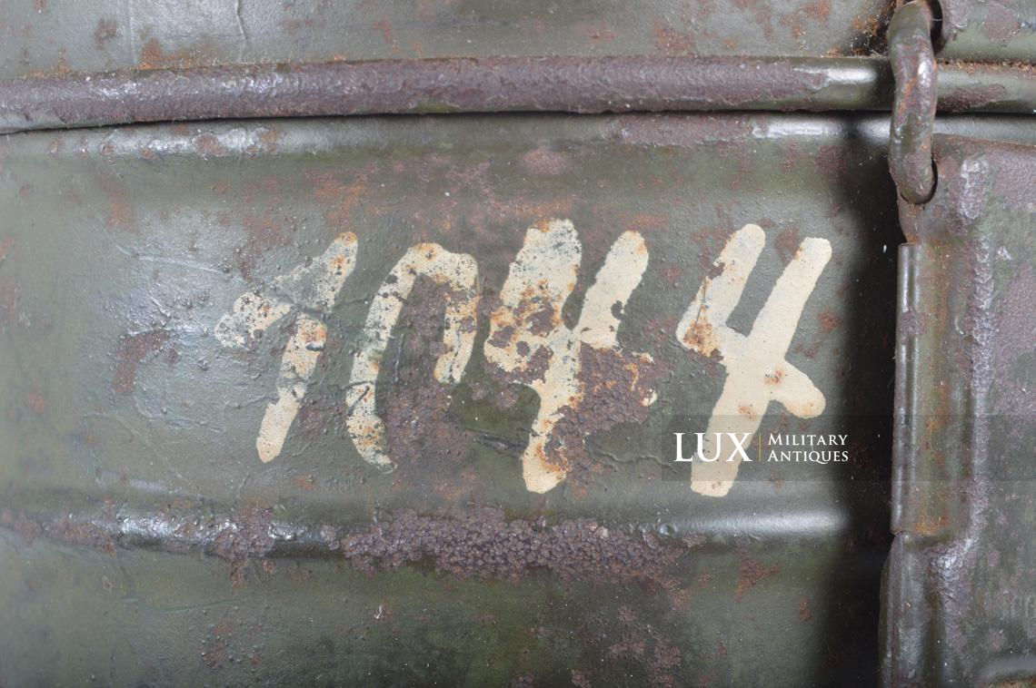 German camouflage gas mask canister, « Panzergrenadier » - photo 15