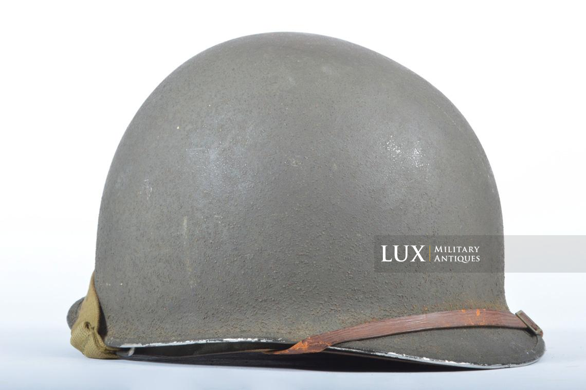 USM1 front seam fixed bale combat helmet, « Saint-clair » - photo 9