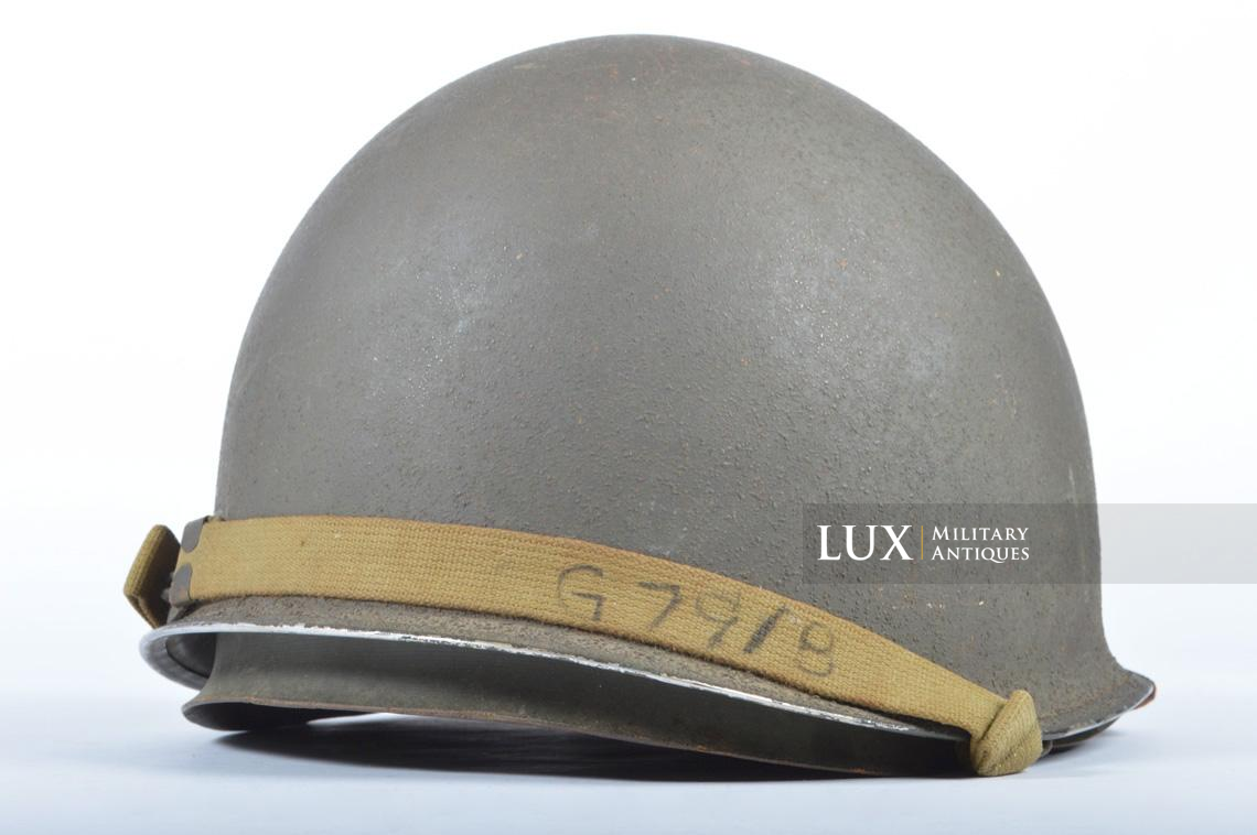 USM1 front seam fixed bale combat helmet, « Saint-clair » - photo 11