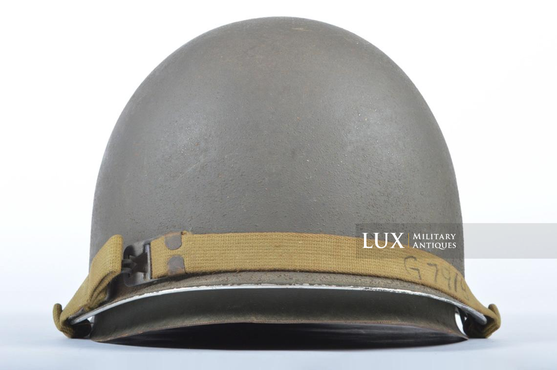 USM1 front seam fixed bale combat helmet, « Saint-clair » - photo 12