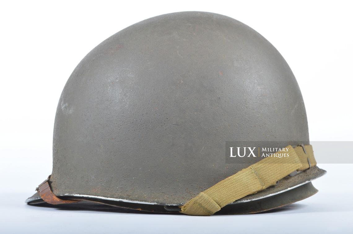 USM1 front seam fixed bale combat helmet, « Saint-clair » - photo 14