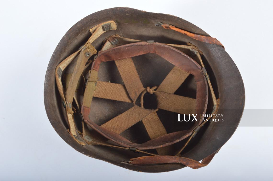 USM1 front seam fixed bale combat helmet, « Saint-clair » - photo 39
