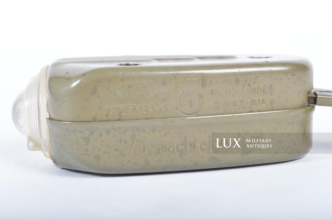 Rare lampe de poche allemande réglementaire à dynamo, « Wehrmachteigentum » - photo 14