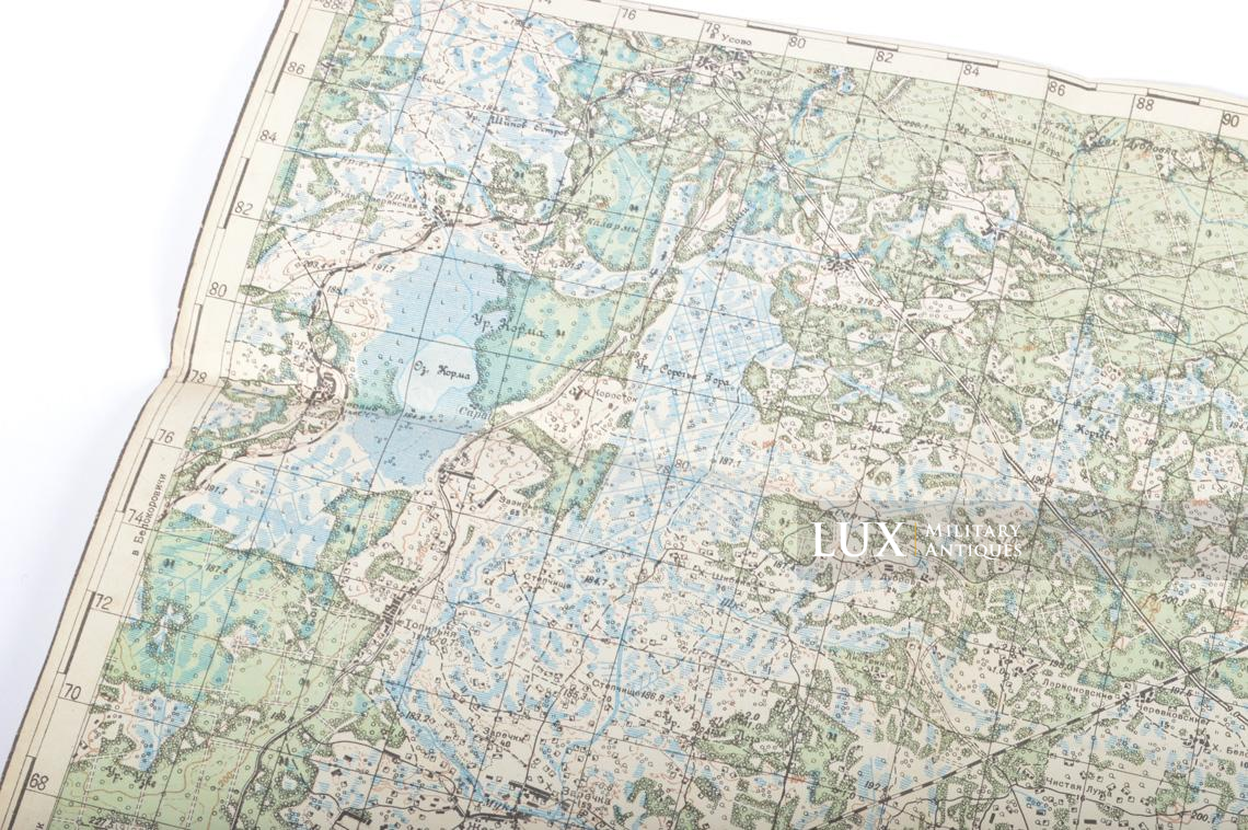 Early Luftwaffe regiment map case grouping, « Russian front » - photo 28