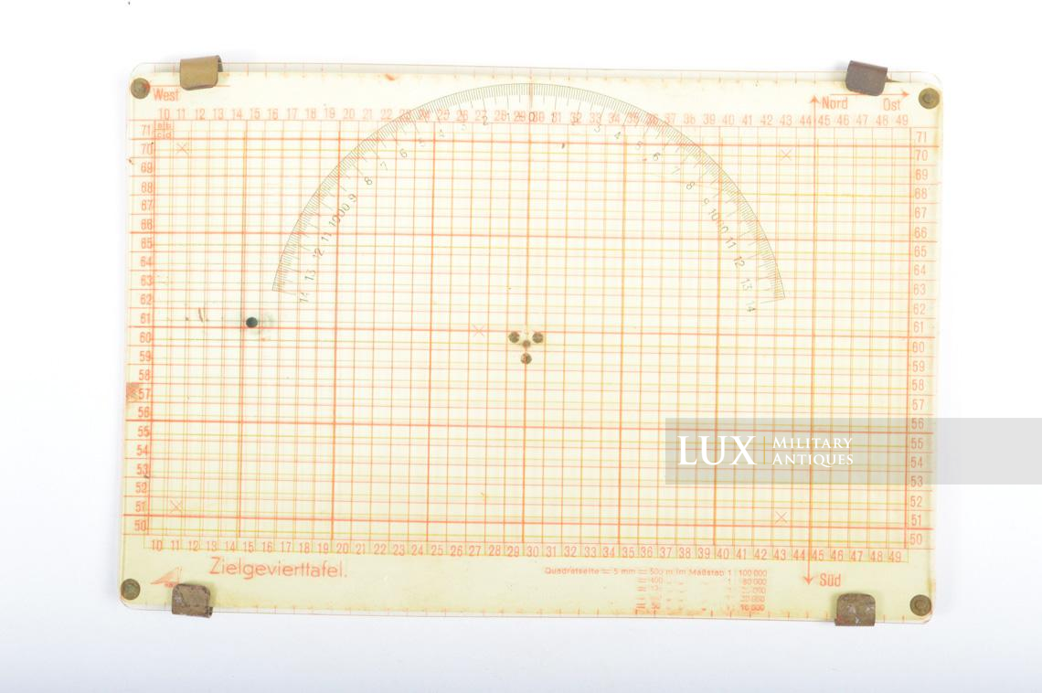 German artillery map distance measuring instrument, « Zielgevierttafel » - photo 4