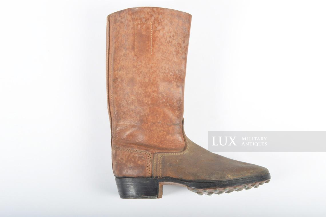 Mid-war German issue brown jackboots, « 1942 » - photo 9