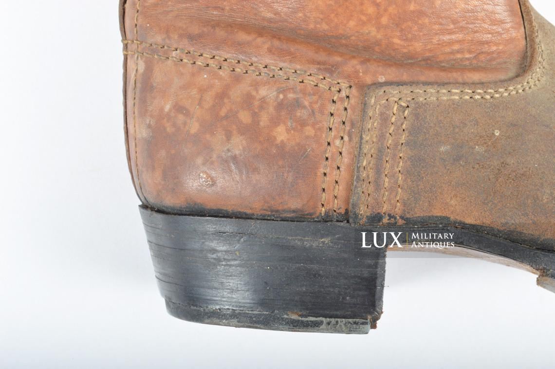Mid-war German issue brown jackboots, « 1942 » - photo 10