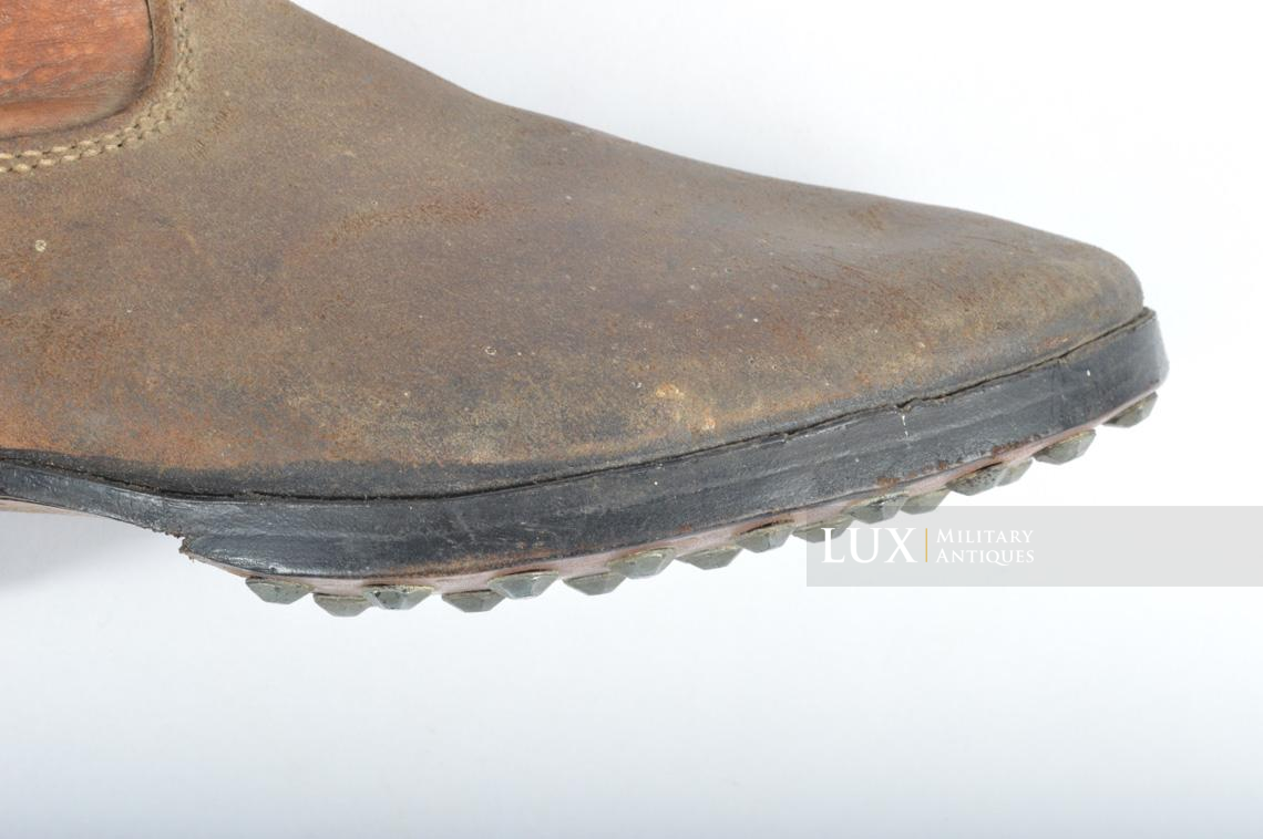 Mid-war German issue brown jackboots, « 1942 » - photo 11