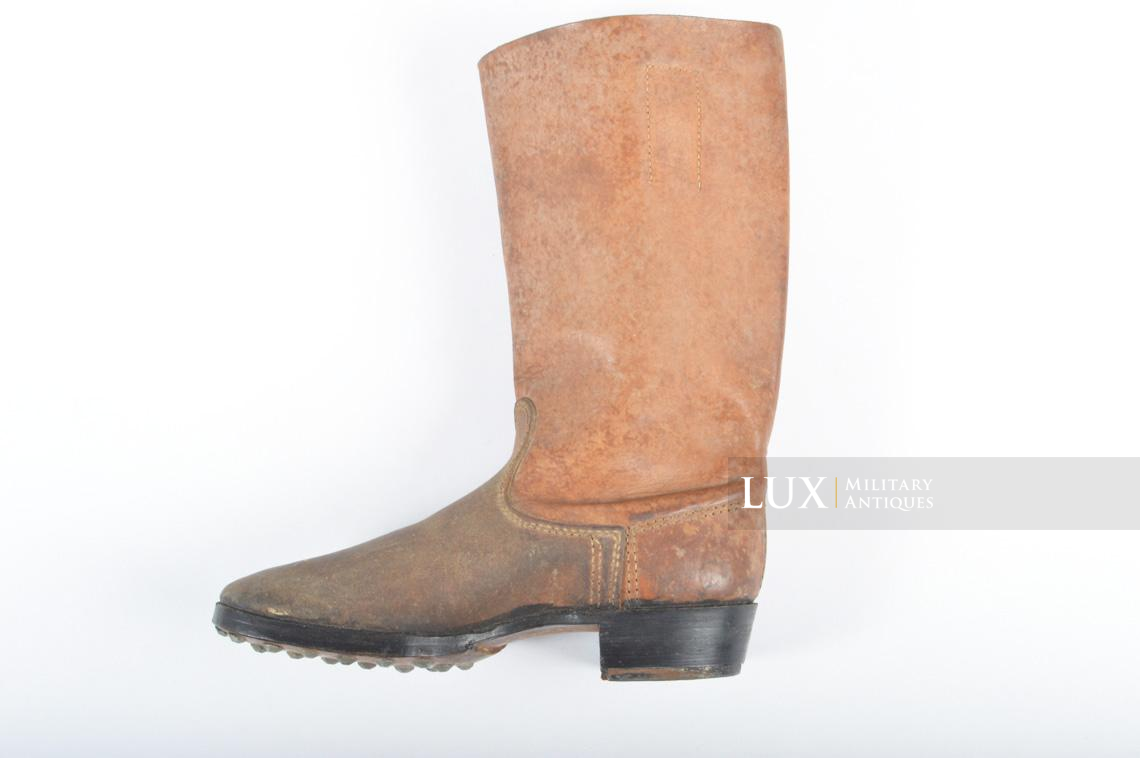 Mid-war German issue brown jackboots, « 1942 » - photo 12