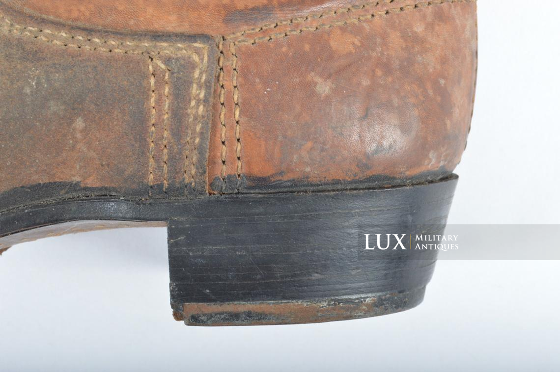 Mid-war German issue brown jackboots, « 1942 » - photo 13