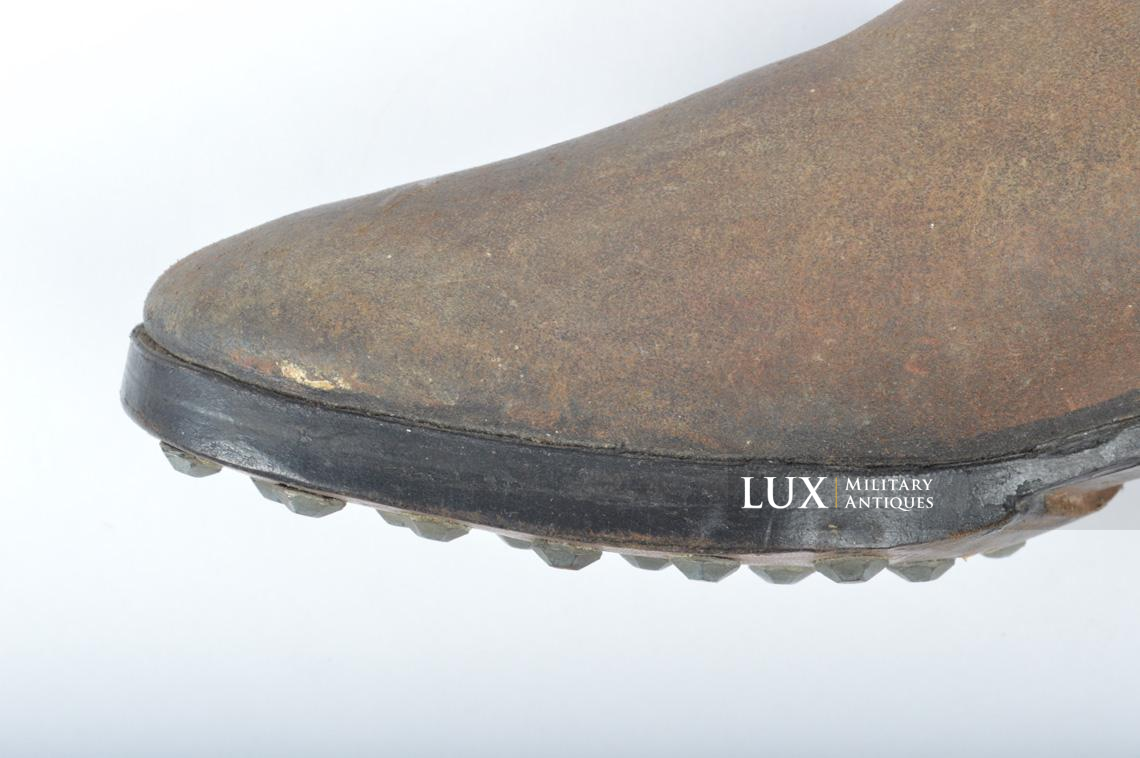 Mid-war German issue brown jackboots, « 1942 » - photo 15