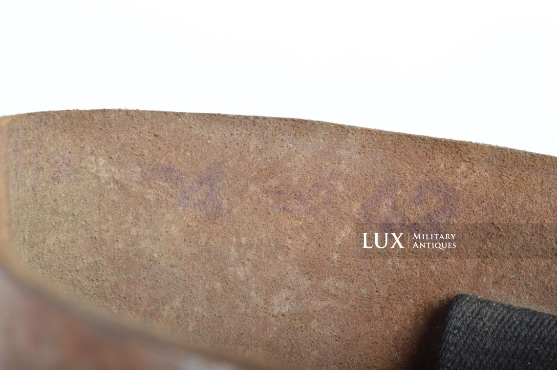 Mid-war German issue brown jackboots, « 1942 » - photo 17