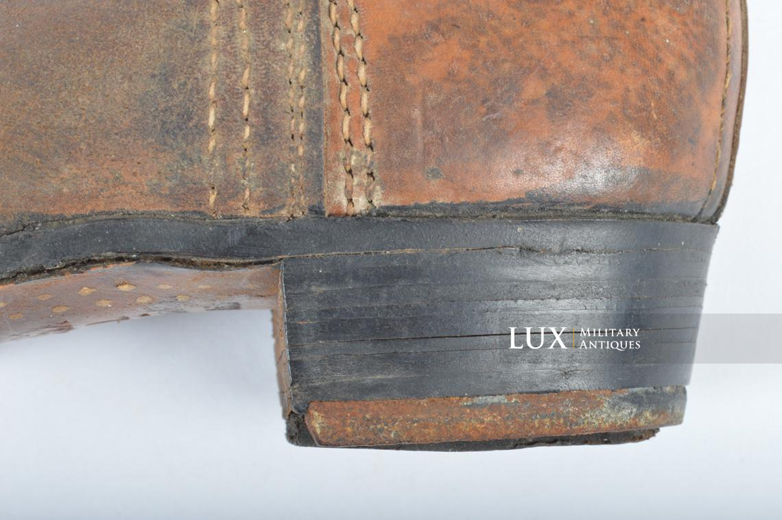 Mid-war German issue brown jackboots, « 1942 » - photo 26