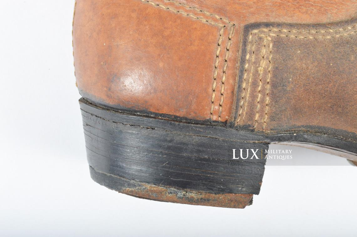 Mid-war German issue brown jackboots, « 1942 » - photo 29