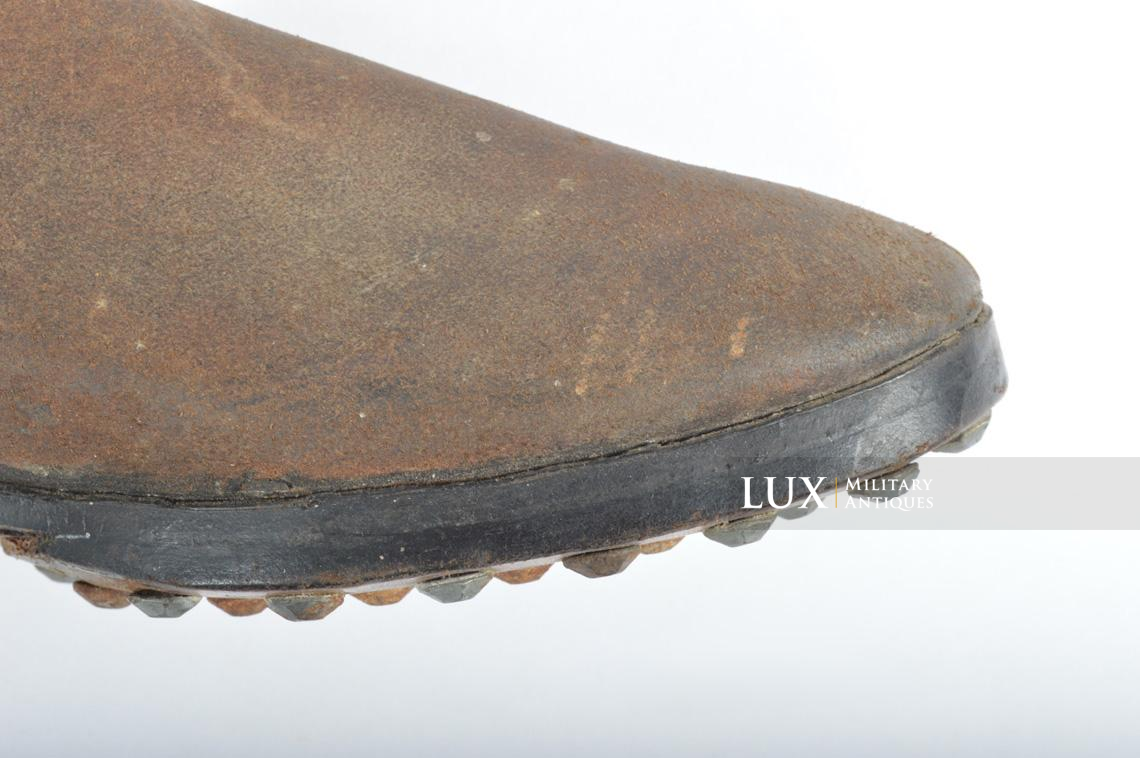 Mid-war German issue brown jackboots, « 1942 » - photo 30