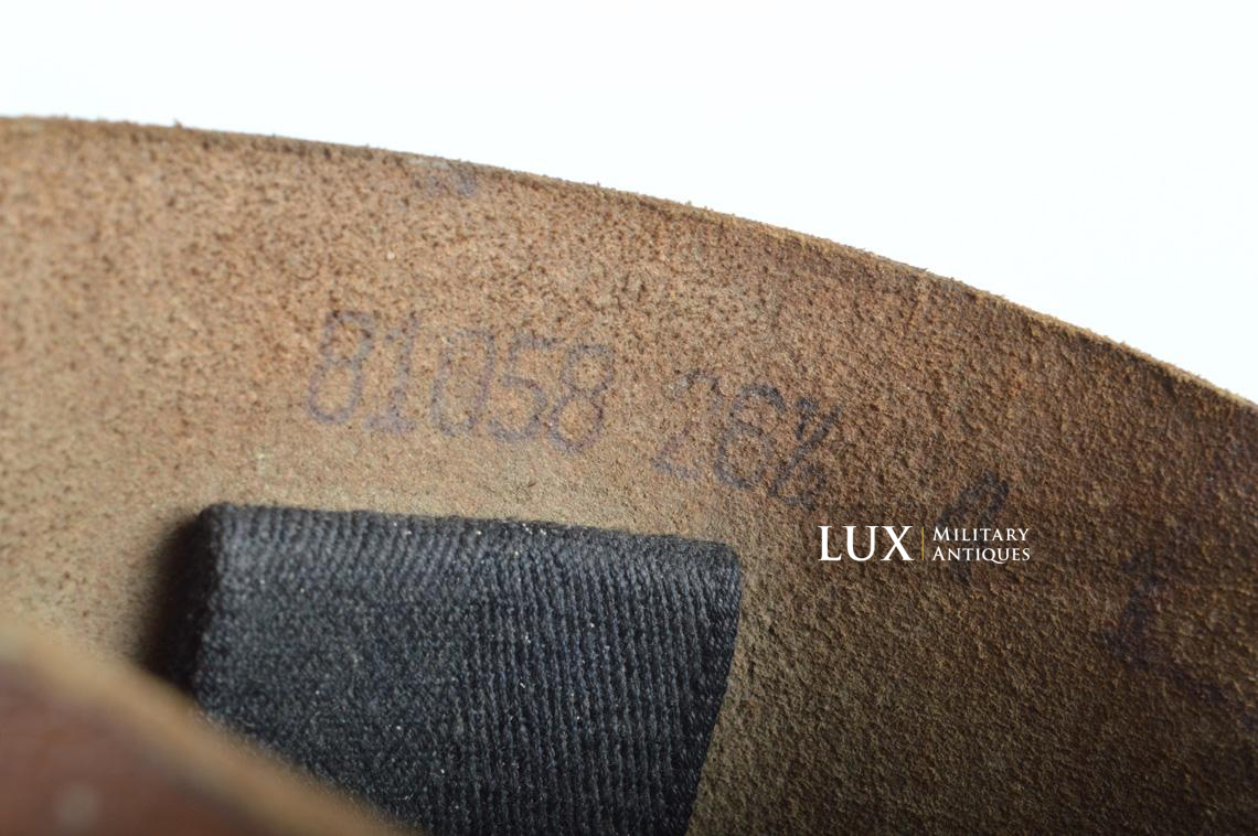 Mid-war German issue brown jackboots, « 1942 » - photo 38