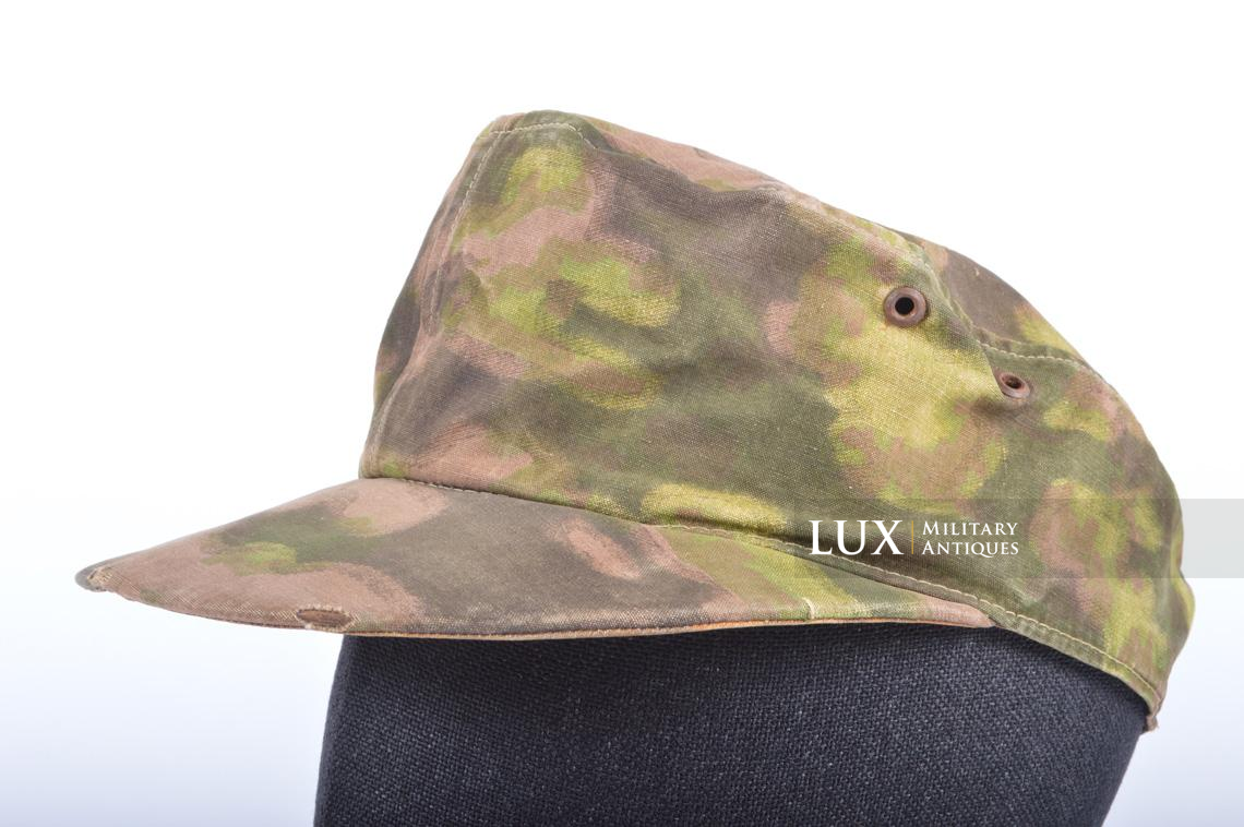 Waffen-SS issued M42 Blurred Edge camouflage field cap - photo 4