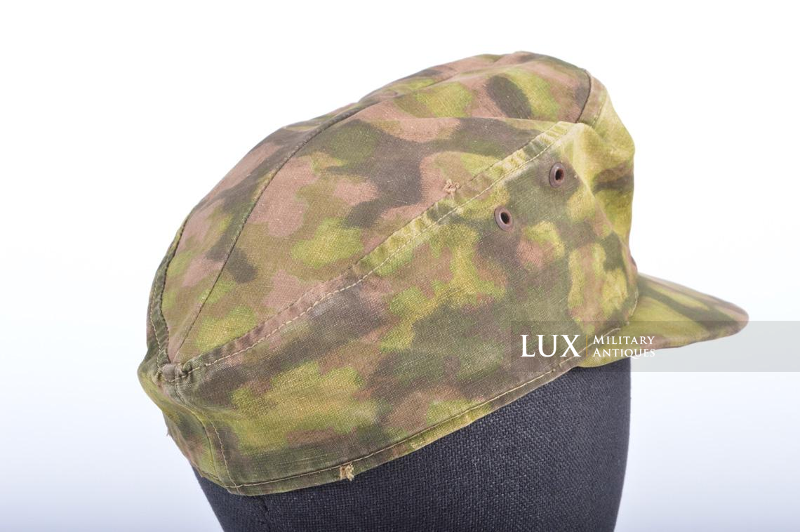 Waffen-SS issued M42 Blurred Edge camouflage field cap - photo 10