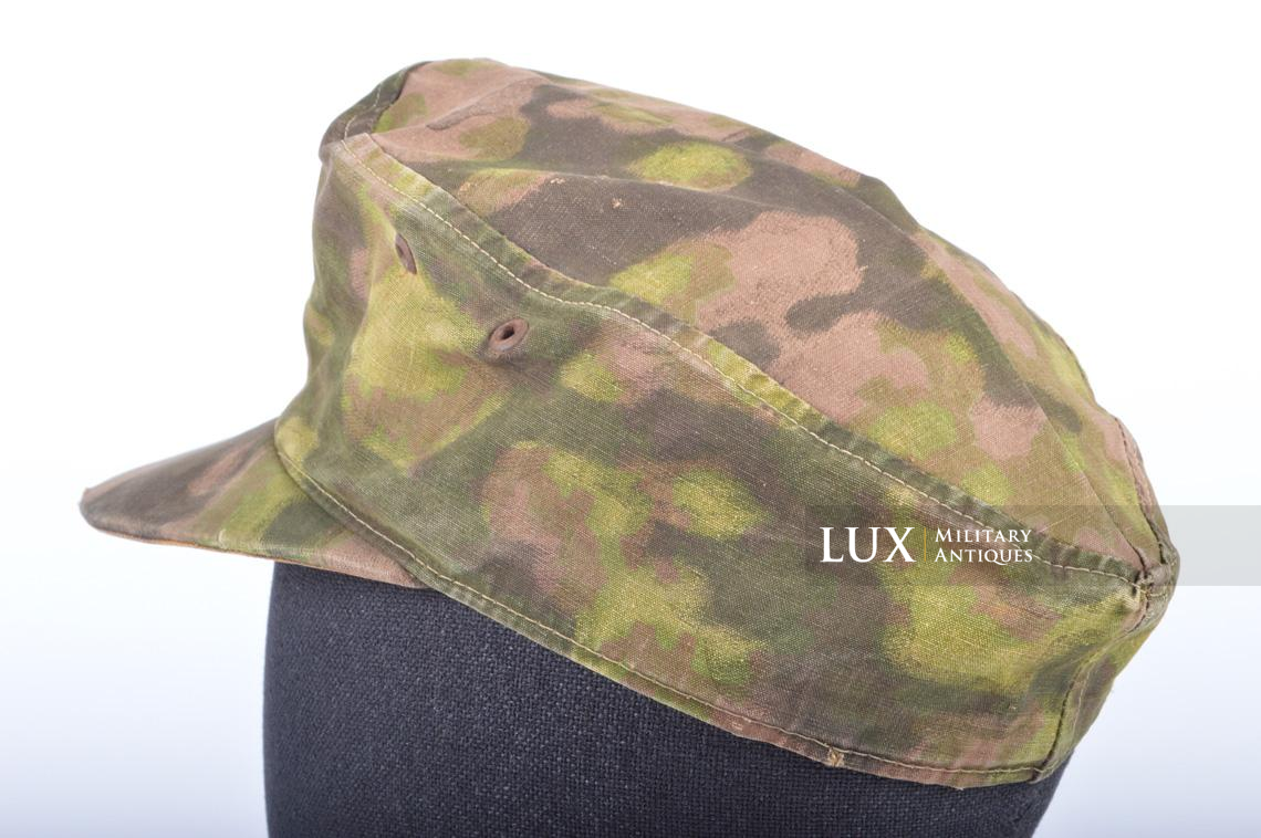 Waffen-SS issued M42 Blurred Edge camouflage field cap - photo 12