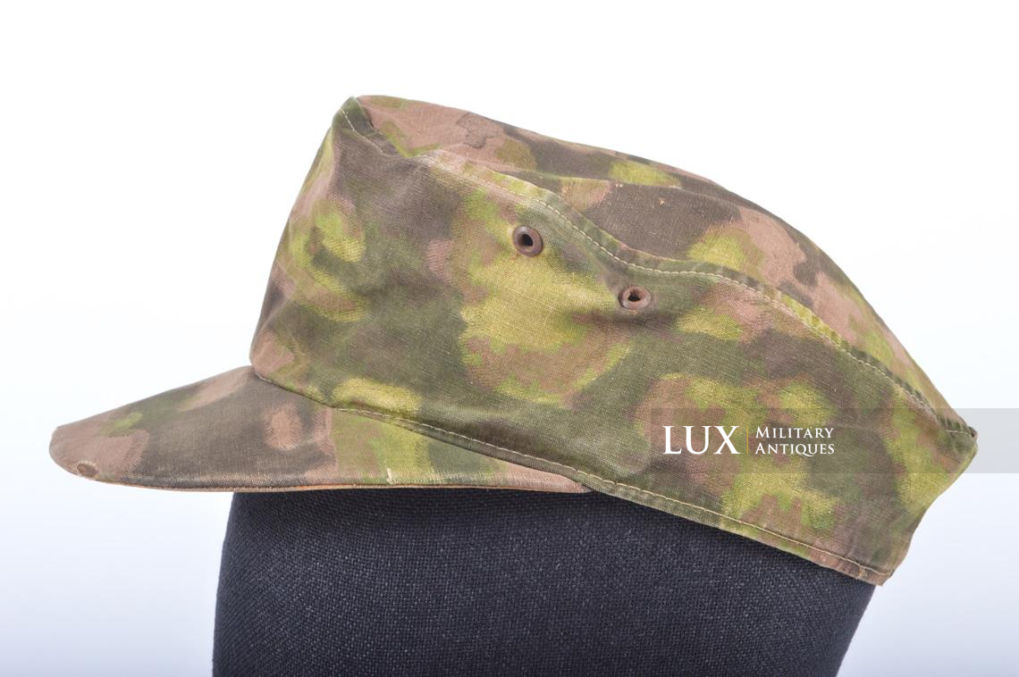 Waffen-SS issued M42 Blurred Edge camouflage field cap - photo 13