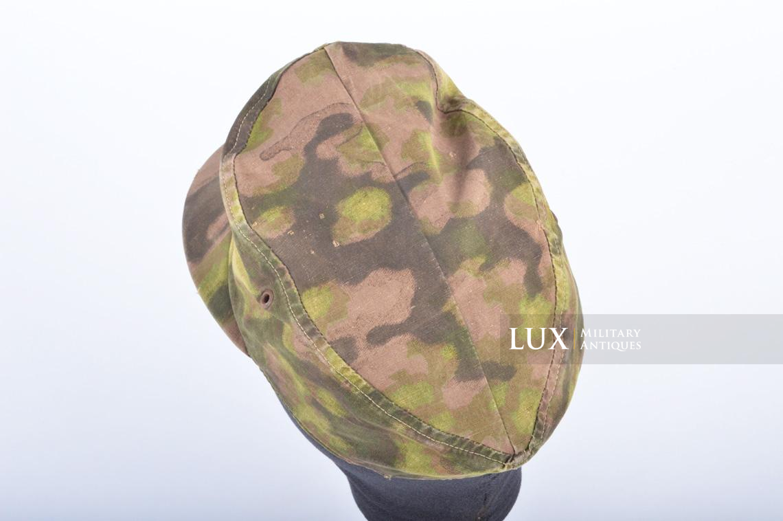 Waffen-SS issued M42 Blurred Edge camouflage field cap - photo 14