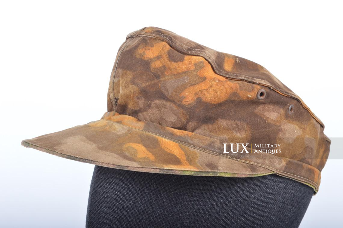 Waffen-SS issued M42 Blurred Edge camouflage field cap - photo 15