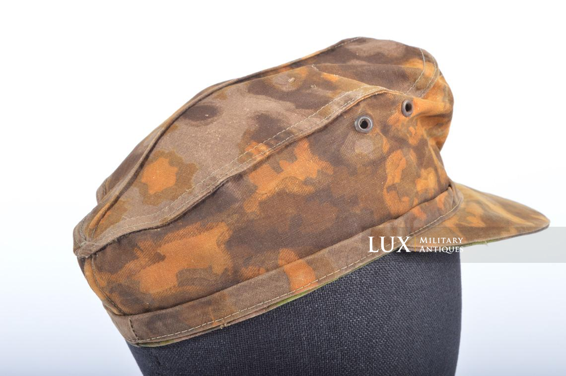 Waffen-SS issued M42 Blurred Edge camouflage field cap - photo 19