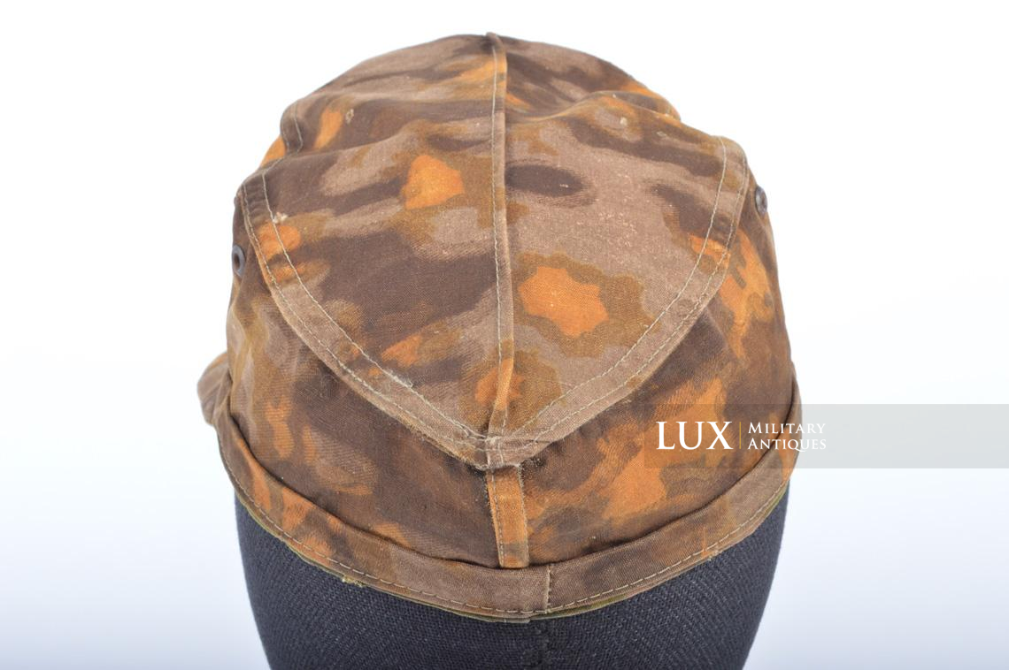 Waffen-SS issued M42 Blurred Edge camouflage field cap - photo 20