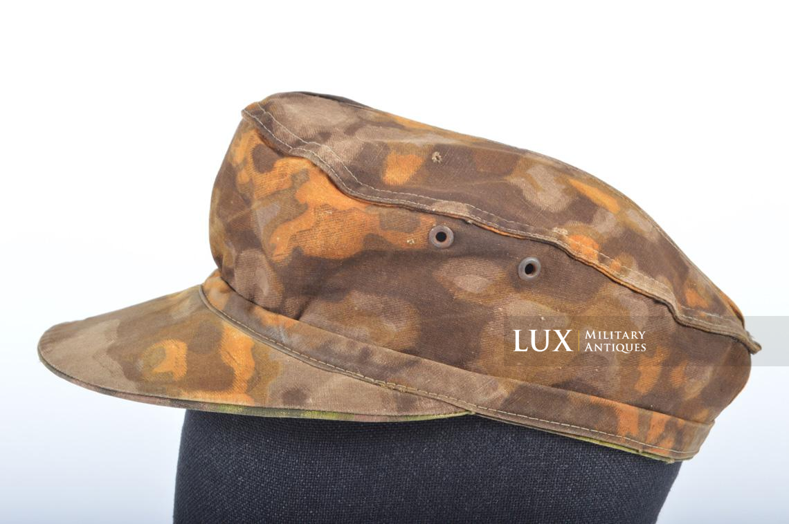 Waffen-SS issued M42 Blurred Edge camouflage field cap - photo 22